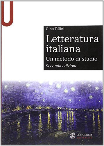 Letteratura italiana un metodo di studio