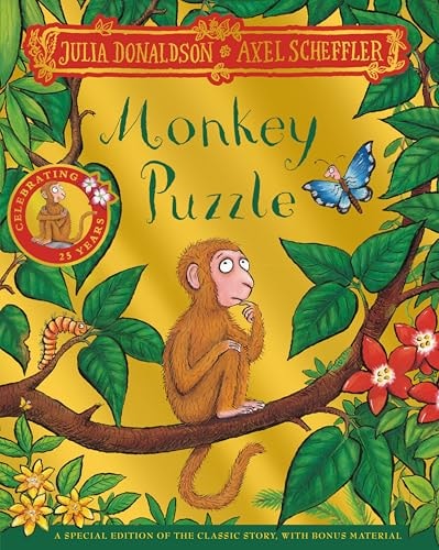 Monkey Puzzle 25th Anniversary Edition With a Shiny Gold Foil Cover and Fun Activities to Make and Do!
