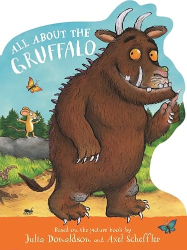 All about the Gruffalo A Shaped Board Book, Perfect for Little Paws!