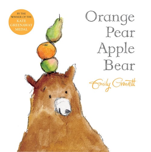 Orange pear apple bear