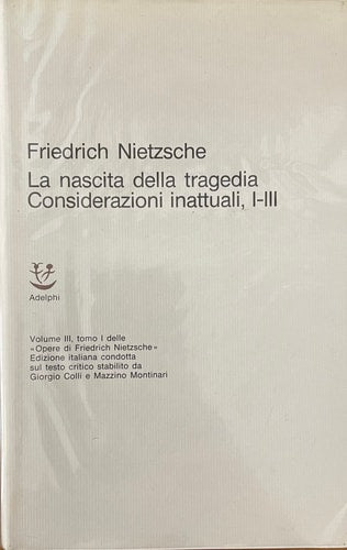 La nascita della tragedia