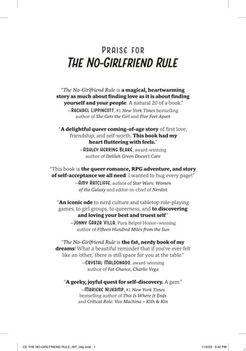 The No-Girlfriend Rule