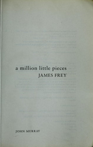 A Million Little Pieces