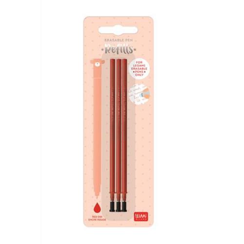 Refill penne cancellabili 3 pezzi Red