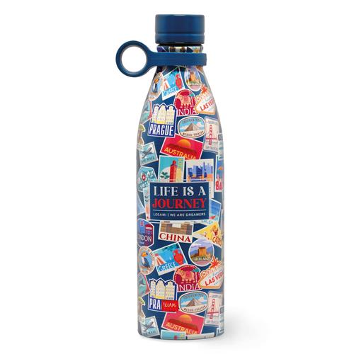 Hot and cold vacuum bottle travel stickers 800ml