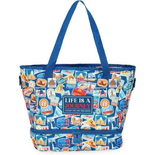 Legami Borsa Termica Porta Pranzo Travel Stickers 10.8L