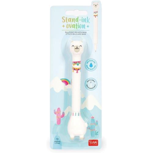 Legami Penna a Sfera Llama con Base Stand-Ink Ovation