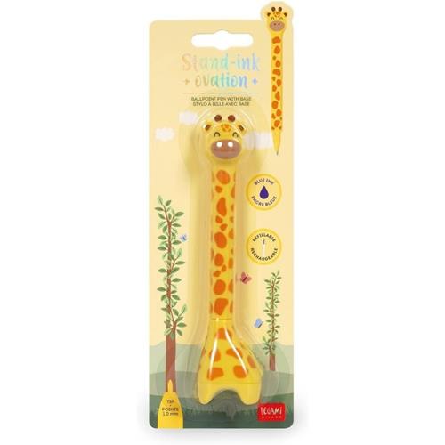 Penna a Sfera Giraffe con Base Stand-Ink Ovation
