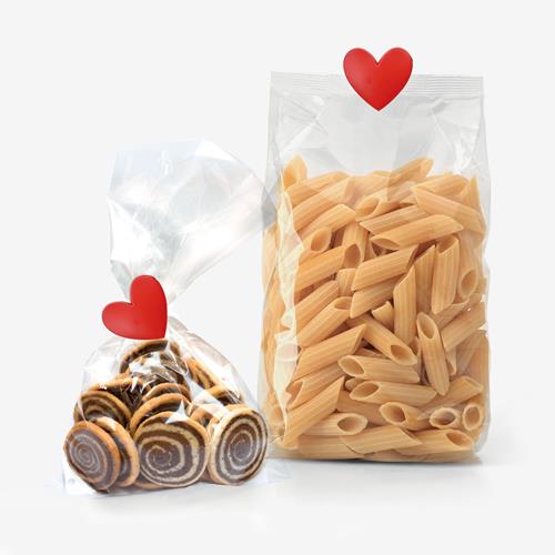 Chiudi pacco Legami bag clips cuore Herta set 6 pezzi