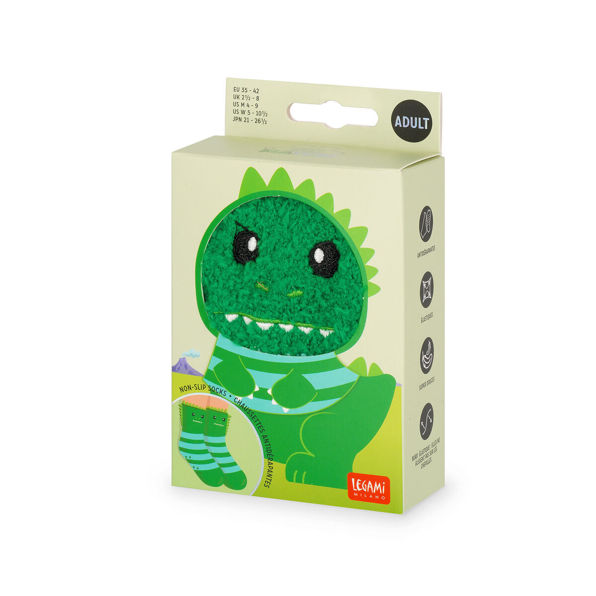 Legami Calzini Antiscivolo Adulto It's a Match! - Dino