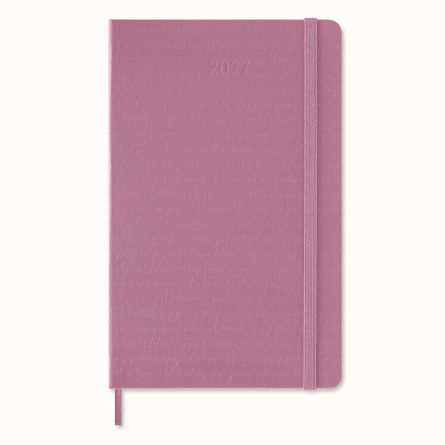 Moleskine Agenda Giornaliera 2027 Large Majestic Pink