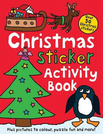 Christmas sticker activity book