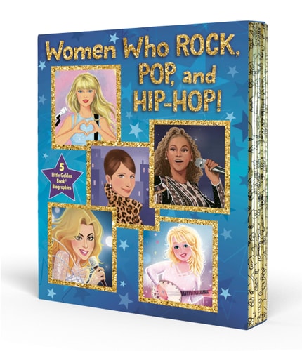 Women Who Rock, Pop, and Hip-Hop! A Little Golden Book Biography Boxed Set