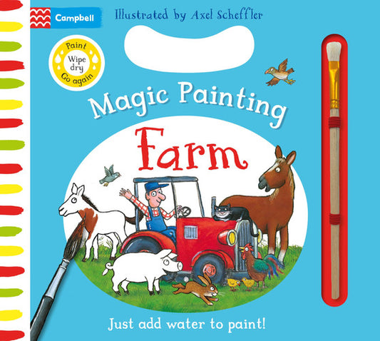 Campbell Books Farm Magic Painting Just add water to paint!.