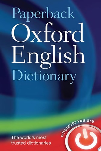 Paperback Oxford English Dictionary