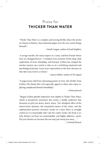 Thicker Than Water A Novel