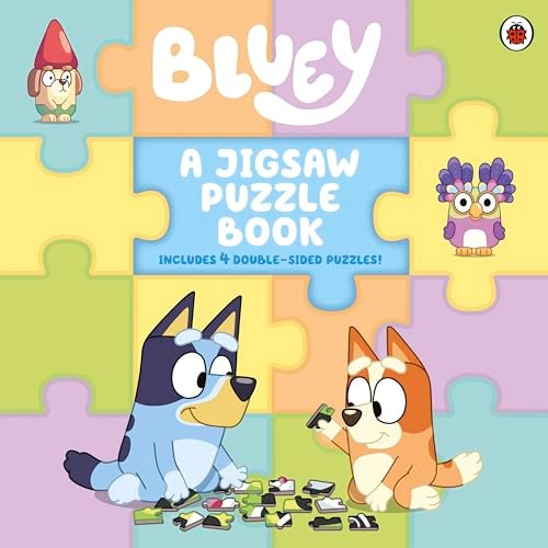Bluey A Jigsaw Puzzle Book