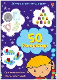 Cinquanta rompicapi. Ediz. illustrata. Con pennarello