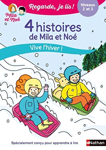 4 histoires de Mila et Noé Vive l'hiver ! Niveaux 2 et 3