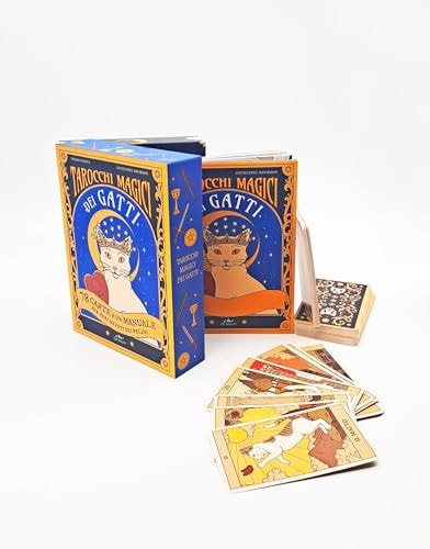 Tarocchi Magici Dei Gatti. 78 Carte E Un Manuale Per Veri Devoti Dei Felini. Ediz. A Colori. Con 78 Carte
