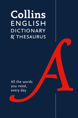 Paperback English Dictionary and Thesaurus Essential: Your Day-To-day Reliable English Dictionary and Thesuarus Essentials (Collins Essential)