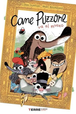 Cane puzzone va al museo