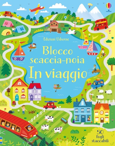 In viaggio. Blocco scaccia-noia. Ediz. a colori