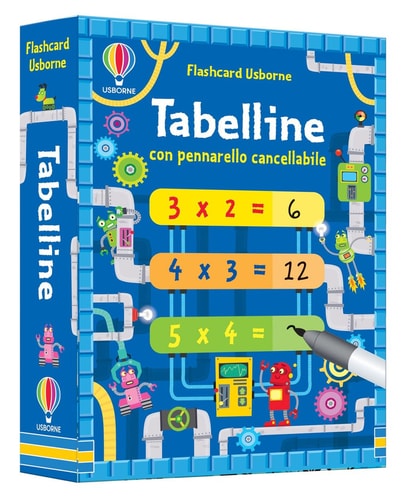 Tabelline. Flashcard