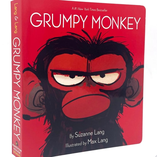 Grumpy Monkey Board Book