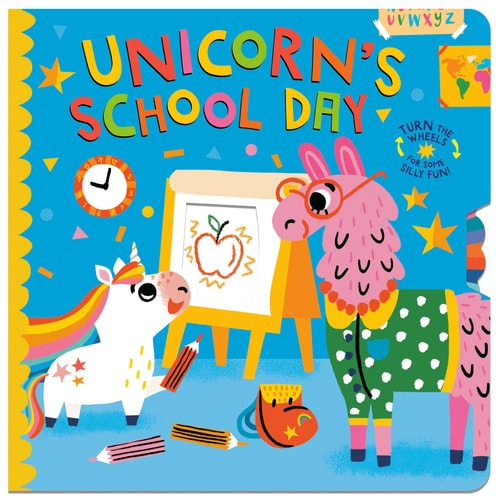 Unicorn's School Day Turn the Wheels for Some Silly Fun!