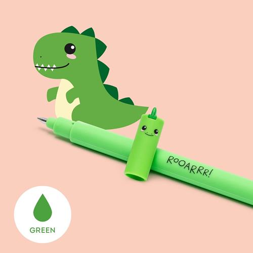 Legami penna gel cancellabile dinosauro