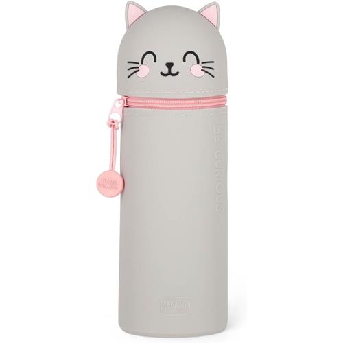 Astuccio In Silicone 2-In-1 Kawaii Gattino