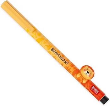 Penna gel decorata Legami Lion