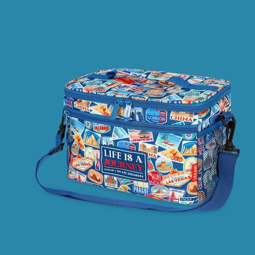 Legami borsa termica per il pranzo travel stickers 7.7L