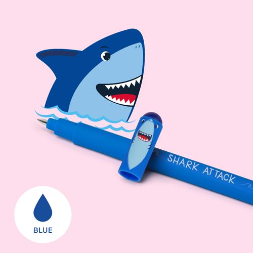 Penna gel cancellabile con inchiostro termosensibile Shark