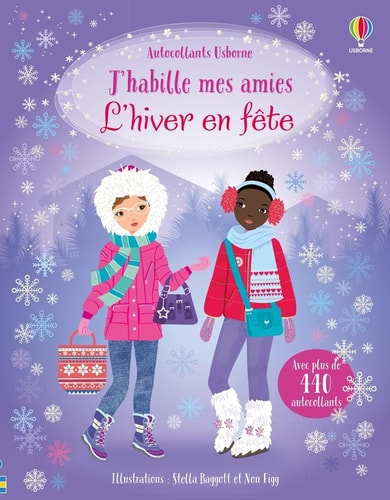 L'hiver en fête Avec plus de 440 autocollants