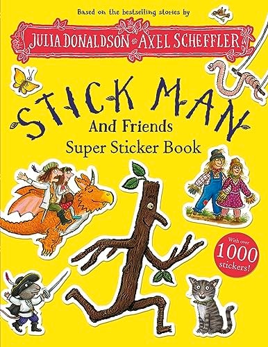 Stick Man and Friends Super Sticker Book