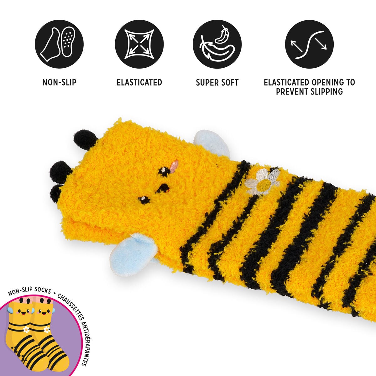 Legami Calzini Antiscivolo Adulto It's a Match! - Bee