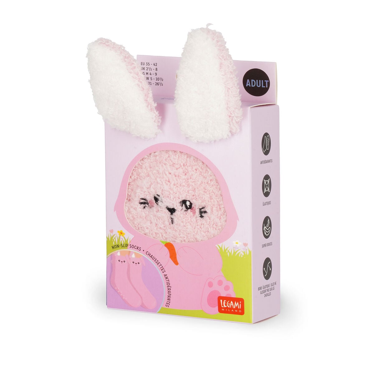 Legami Calzini Antiscivolo Adulto It's a Match! - Bunny