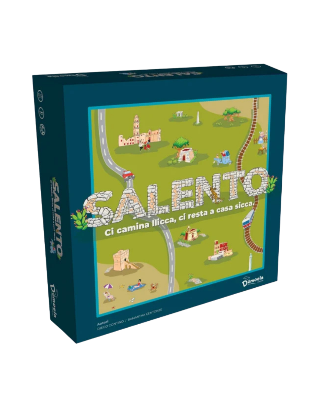 Salento, gioco da tavolo di contrattazione e investimento: scatola