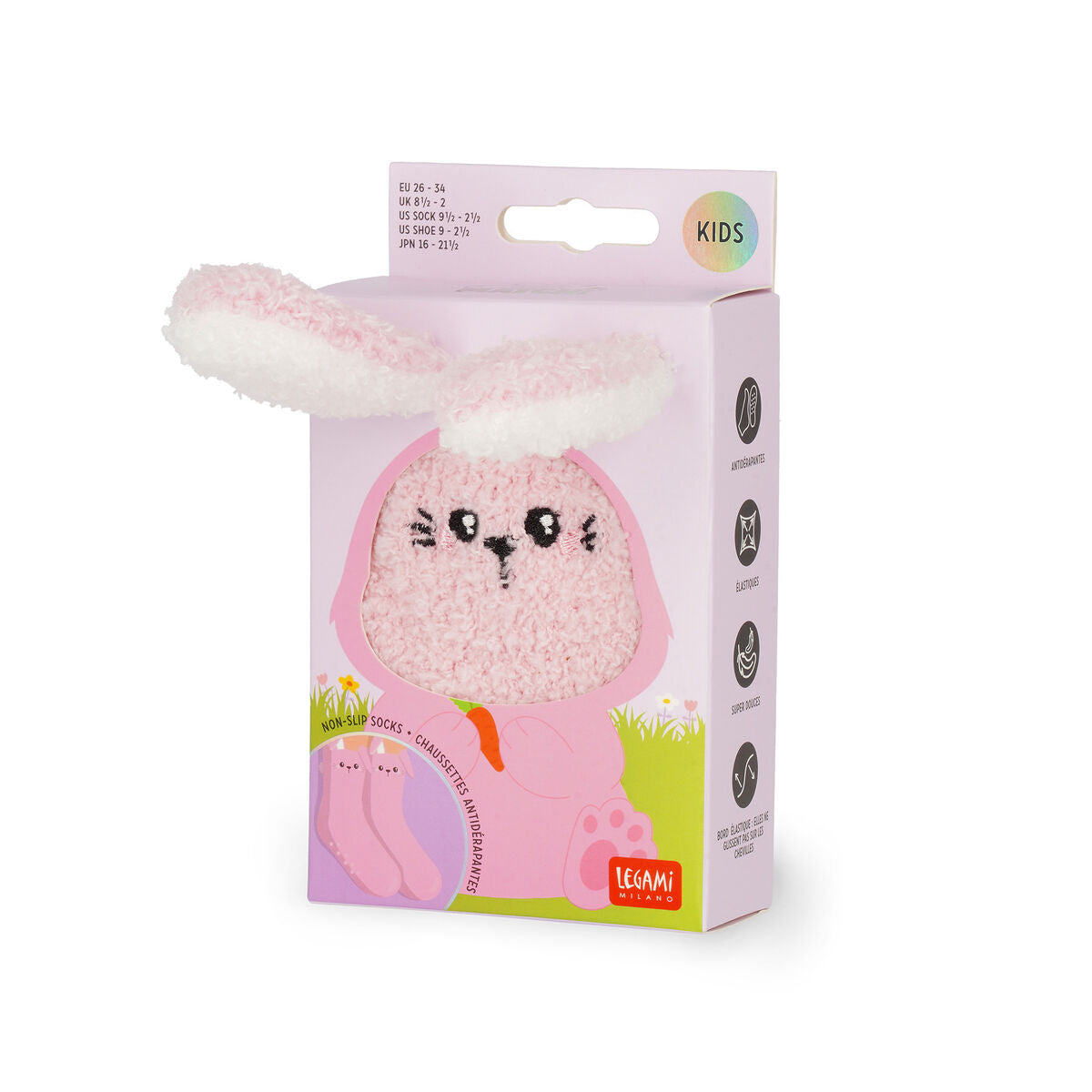 Legami Calzini Antiscivolo Bambino It's a Match! - Bunny