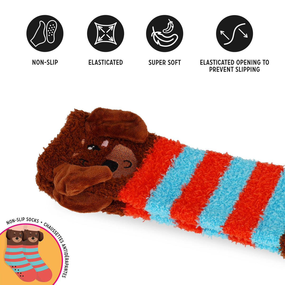 Legami Calzini Antiscivolo Bambino It's a Match! - Dachshund