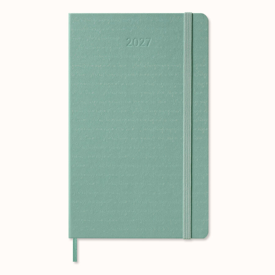 Moleskine Agenda Settimanale 2027 Large Verde Salvia