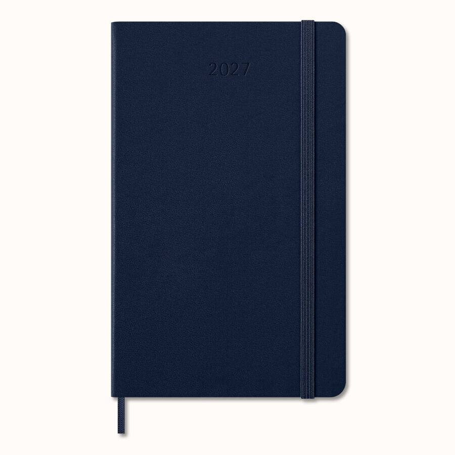 Moleskine Agenda Giornaliera 2027 Large Blu Zaffiro