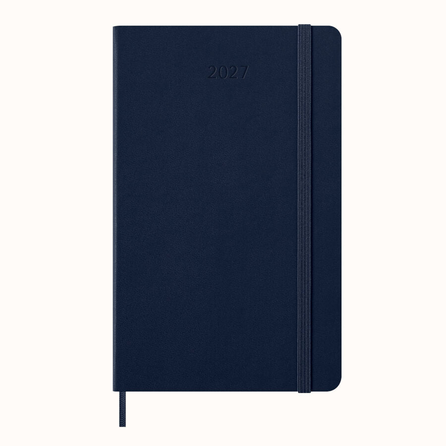 Moleskine Agenda Settimanale 2027 Large Blu Zaffiro