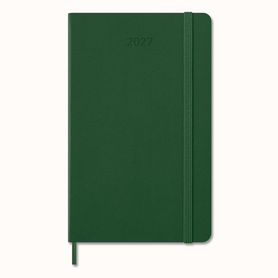 Moleskine Agenda Giornaliera 2027 Large Verde Mirto